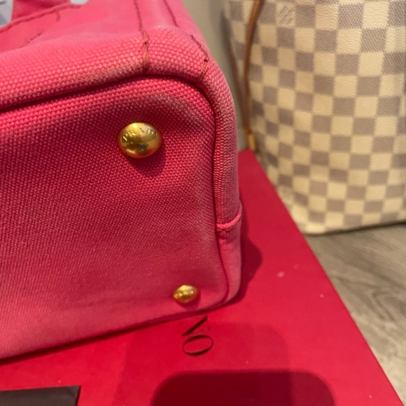 Prada canvas tote-100% auth guaranteed - Picture 6 of 17